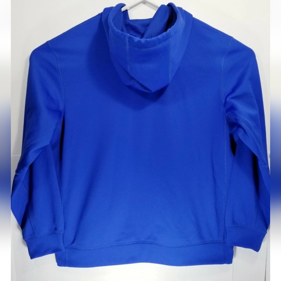 Nike Therma Fit Livestrong Mens Large Hoodie Full Zip Sweatshirt Blue - Picture 5 of 5